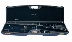 Negrini Semi-Auto Hybri-Tech Shotgun Case 32" - 1693iA/6896 12 Negrini UNICASE Navy/Black -1693iA/6896 - interior dimensions