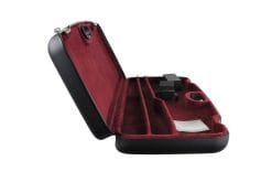 Negrini Autoloader Two-Barrel Takedown Travel Shotgun Case 32" - 1607ALR-2C/6089 8 Negrini 1607ALR-2C Autoloader Combo Travel Case - side interior