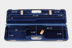 Negrini 1621BLX/5388 Combo Shotgun Case - interior dimensions