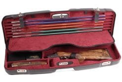 Negrini Shotgun Cases - 1622LR-TS - High Rib Shotgun case + Tube Sets Zoli Shotgun