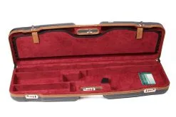 Negrini Gun Cases - 1622LX-TS - High Rib Shotgun Hard Case + Tube Sets bottom side