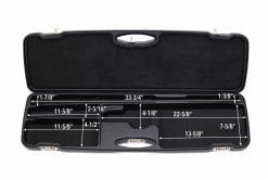 Negrini Standard O/U Takedown Sporter Shotgun Case 32" - 1654R/6225 8 Negrini Standard OU Sporting Shotgun Case - 1654R/6225 - interior dimensions