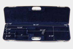 Negrini Gun Cases - 1657LX/5164 - High Rib breakdown shotgun case - interior dimensions