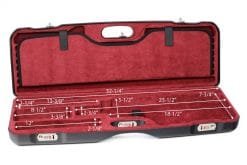 Negrini Skeet Tube Set Case 1659LR-TS/5160 bottom dimensions