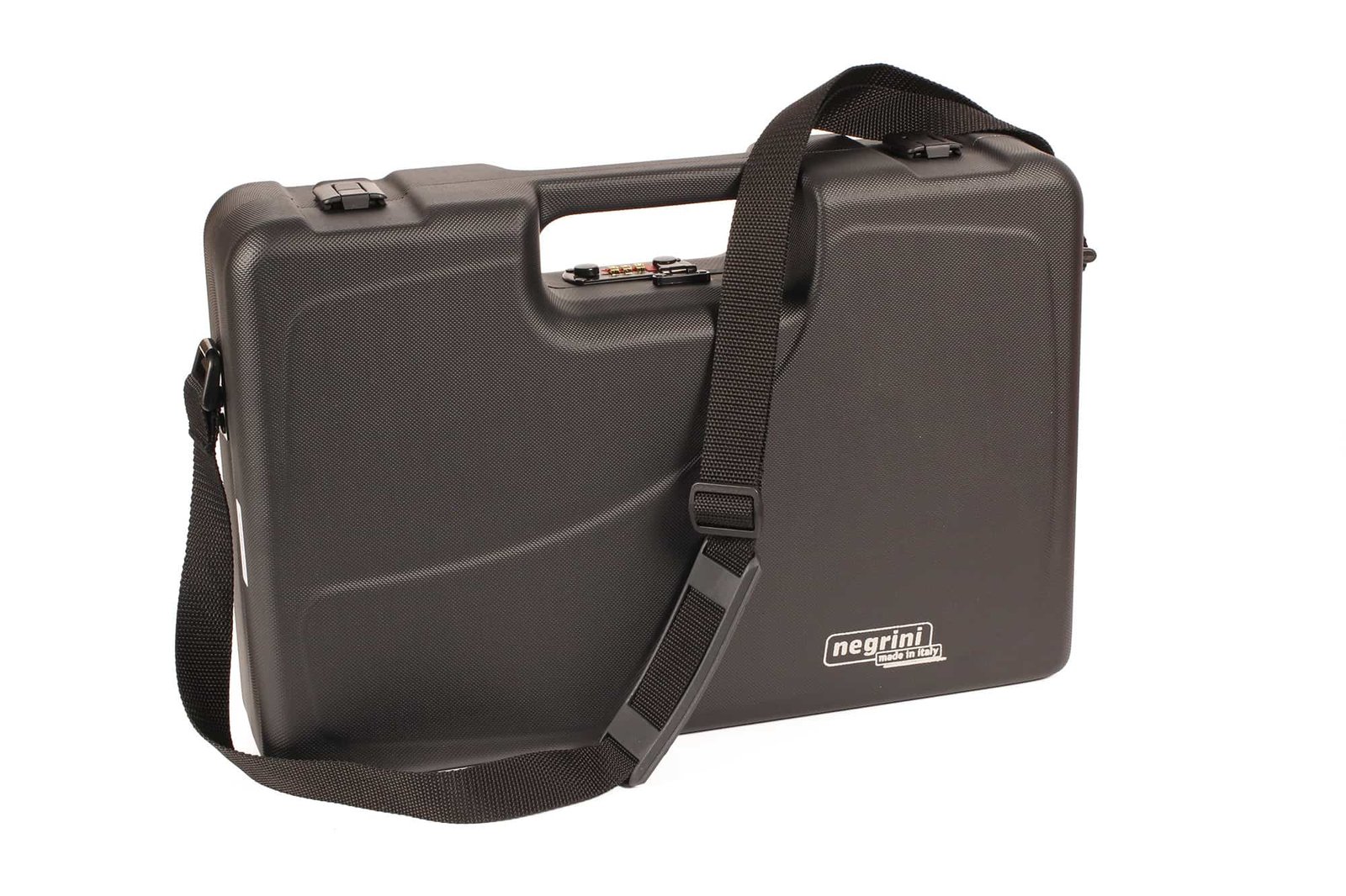 Negrini 350 Shotshell Case - 2035/4870-TRAC 1 Negrini 2035/4870-TRAC Shotshell case removable shoulder strap