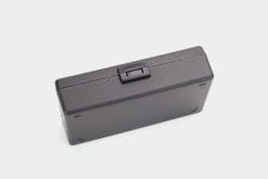 Negrini 5026/6693 black storage box - snap closure
