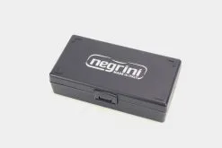Negrini 5026/6698 navy storage box - exterior angled