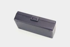 Negrini 5026/6698 navy storage box - snap closure