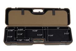 Norfork Classic Expedition Trout Fly Fishing Travel Case - 16201LXP/6721 - bottom dimensions