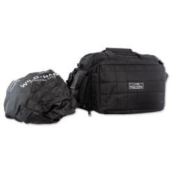 Wild Hare Deluxe Tournament Bag Black - rain cover tether