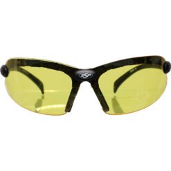 denial amber lens front